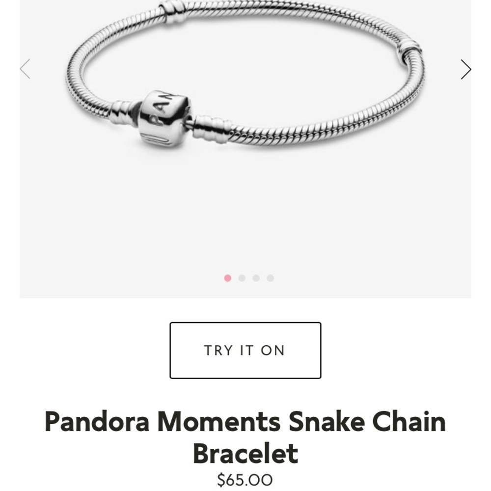 Pandora bracelet with Daughters charm